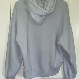 Blue Hollister Crop hoodie